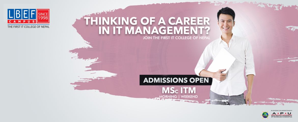 Admission Open in MSC Information Technology Management