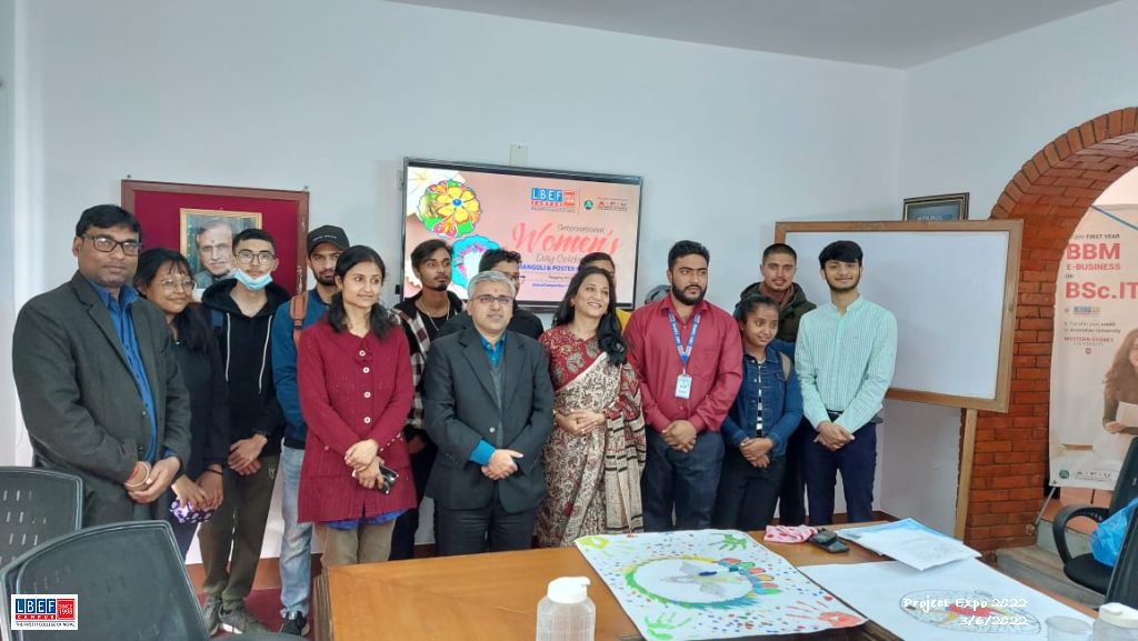 Intl Women’s Day Celebrations:Rangoli & Poster Competition